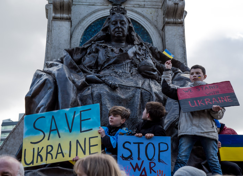 Ukraine protest russia international risk podcast