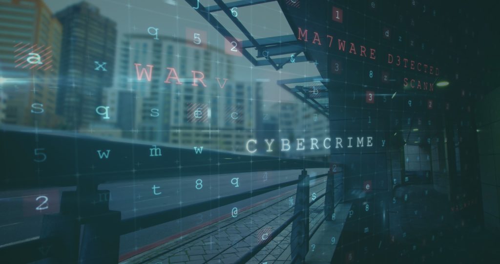 Visualisation of cybercrime and hybrid threats affecting critical infrastructure.
